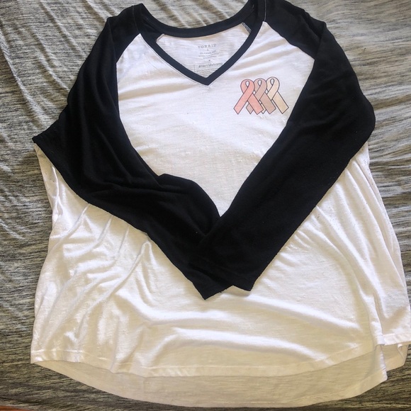 torrid Tops - Torrid breast cancer awareness long sleeve